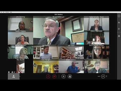 10/20/20 Board of Commissioners Meeting
