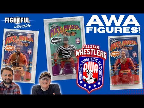 REMCO AWA Mat Mania Figures | SRS & Jimmy Van