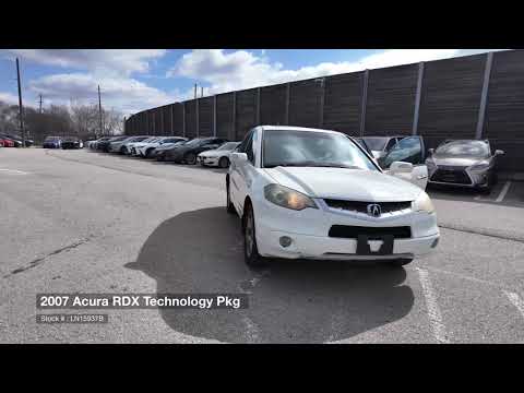 2007 Acura RDX AWD with Technology Package in White for sale at Ken Shaw Toyota in Toronto, ON