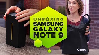 Unboxing the Samsung Note 9: Here's everything you get