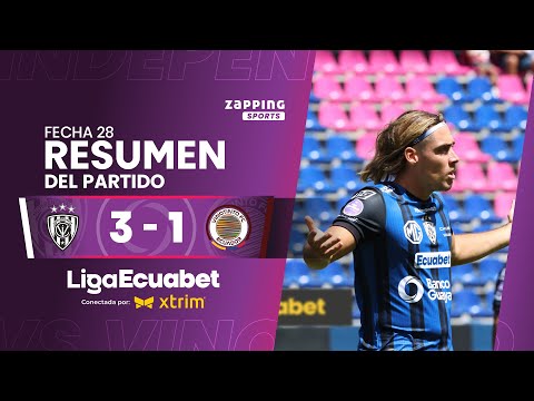 Independiente del Valle 3 - 1 Vinotinto / Fecha 28 / Liga Ecuabet conectada por Xtrim