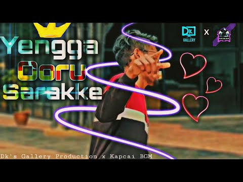 Engge Ooru Sarakke (Cover Music Video) | Dk's Gallery Production x KAPCAI BGM | DK. | @DJBRECORDS