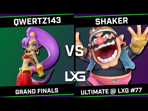 Smash Ultimate @ LXG 77 - GRAND FINALS - qwertz143 (Mii Gunner) vs Shaker (Wario)