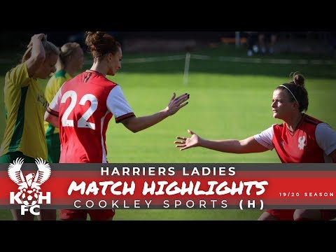 Ladies Highlights: Harriers 3-1 Cookley Sports 06/10/19
