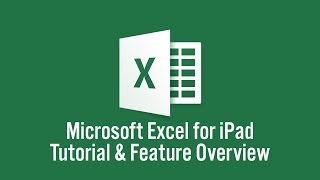 Microsoft Excel for iPad Tutorial (2015)