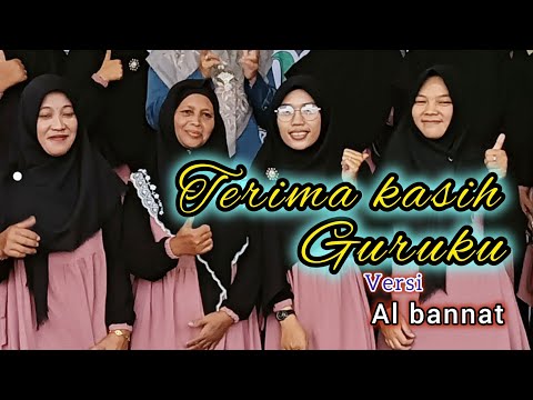guruku - versi Hadroh Al bannat kaliboto bener Purworejo