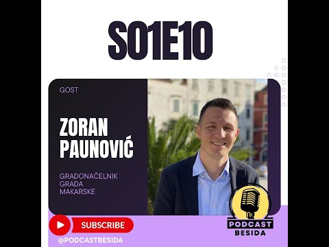 Podcast Besida #10 / Zoran Paunović: “SDP me pozvao u stranku, a Zoran Milanović je istinski lider.”