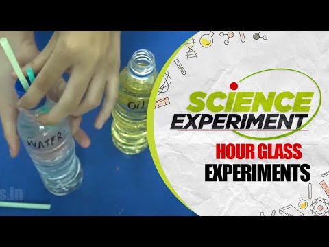 Science Experiment - 42 | Hour Glass Experiment | Chemistry Experiment