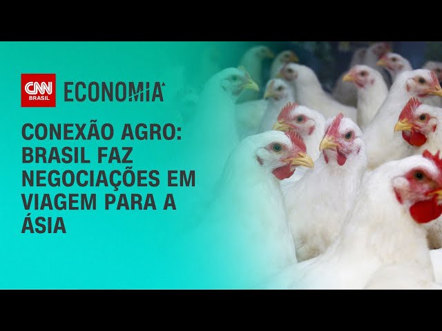 Conexão Agro: Brasil faz negociações em viagem para a Ásia | CNN NOVO DIA