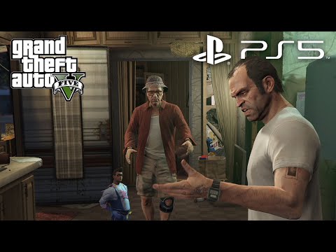 GTA 5 PS5 劇情EP.8 焦慮小羅 Gameplay Walkthrough Part 8