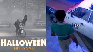住民を奪い合い、逃げてシバいて乗り物に乗るゲーム【Halloween: The Game】