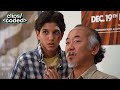 The Karate Kid 1984 Miyagi Confronts Cobra Kai S Sensei