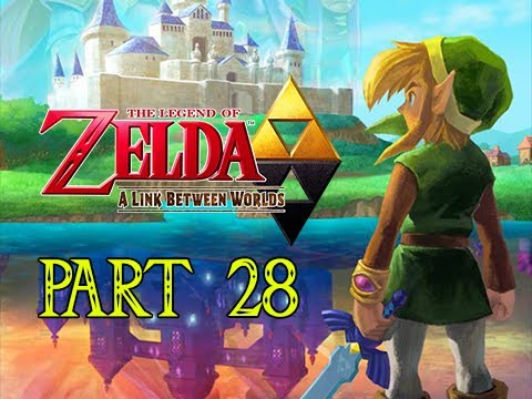 The Legend of Zelda A Link Between Worlds Gameplay Walkthrough Part 28 - Dark Palace Maze