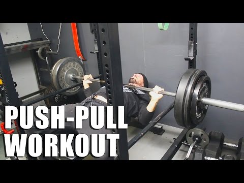 Push-Pull Bodybuilding Workout for Hypertrophy Video