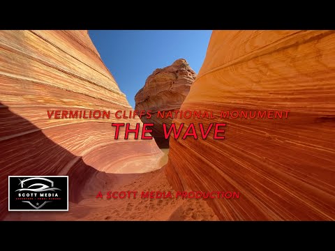 The Wave hike near the Arizona/Utah Border - Coyote Buttes North - Vermilion Cliffs National Park