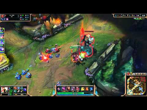 League of Legends pantheon vs ahri mid