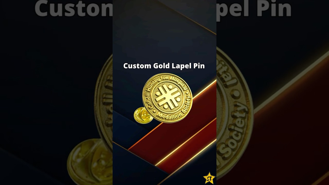 ✨ Make It Shine — Custom Gold Lapel Pins