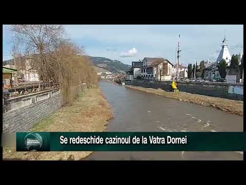 Se redeschide cazinoul de la Vatra Dornei / A fost construit cu bani din chetă publică