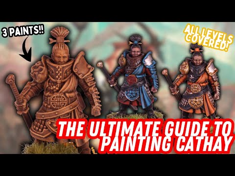 Grand Cathay Infantry Schemes! (Terracotta only takes 3 paints!)