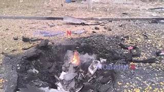 В центре Николаева в результате обстрела пострадали офисные здания (фото, видео)