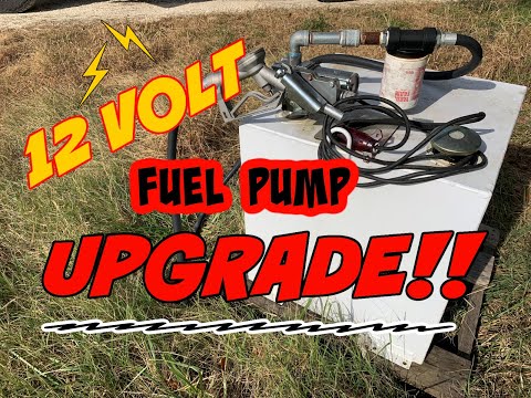 My 12V fuel pump UPGRADE!!