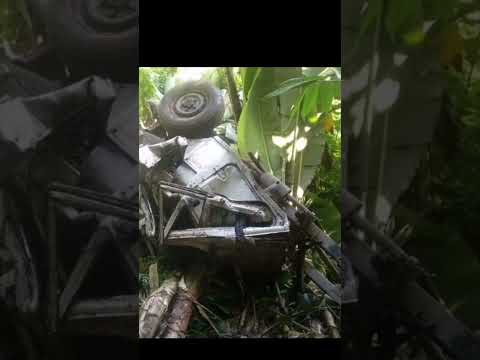 Lungmuat dai ah motor pic up accident 