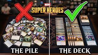 Marvel Super Heroes Sealed Deck Build on Draftsim - Marvel Super Heroes Prerelease deck building