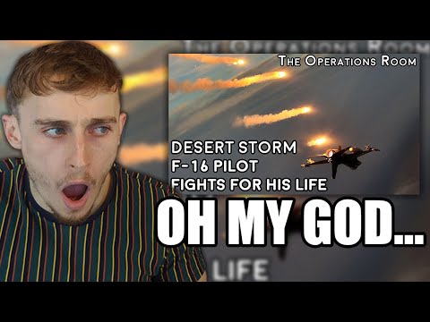 Brit Reacting to Desert Storm - F-16 Pilot Fights for his Life Over Baghdad - Animated