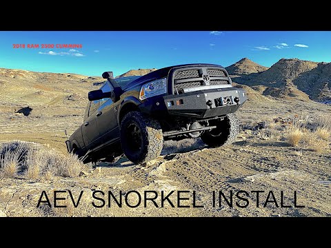 4th Gen Ram AEV Snorkel Install