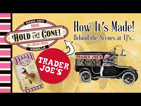 Hold the Cone! | How It's Made: Trader Joe's Mini Ice Cream Cones