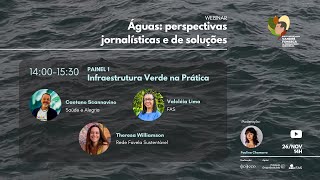 ÁGUAS | Painel 1: Infraestrutura verde na prática