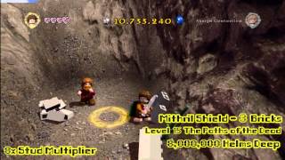 Lego Lord of the Rings: RED BRICK Locations for Stud Multipliers - HTG