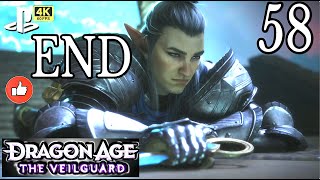 DRAGON AGE THE VEILGUARD Gameplay Walkthrough Part 58 END [4K 60FPS PS5] - No Commentary