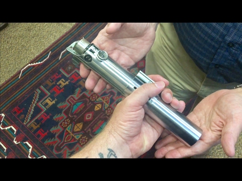 TDW 1782 - Holding Original Star Wars Lightsaber