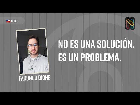 No es una solución. Es un problema.