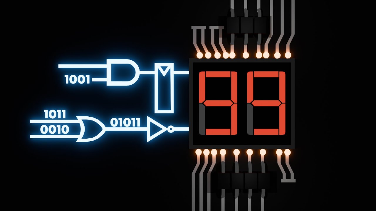 How to Display Any Number on a 7 Segment Display