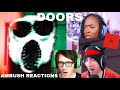 YouTubers reactions to AMBUSH in DOORS (Roblox)