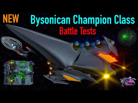 First Look - Bysonican Champion Class Battle Tests - Star Trek Starship Battles