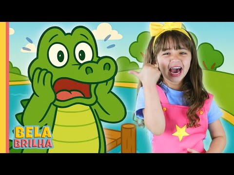 O jacaré foi passear na lagoa 🐊👀  | Música Infantil por Bela Brilha