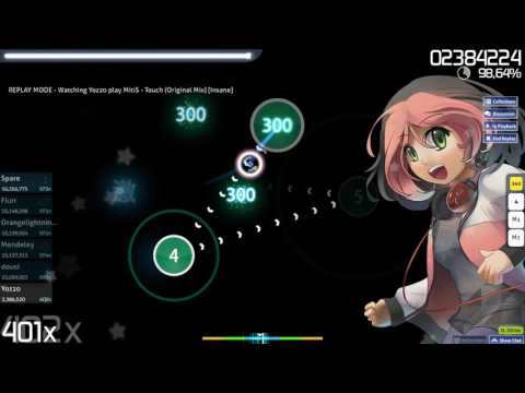 OSU! - MitiS - Touch (Original Mix) [Insane]