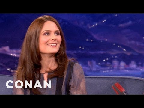 Emily Deschanel Loved To Torture Zooey Deschanel | CONAN on TBS