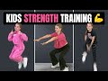 Kids GET STRONG Full Body Strength Training Workout