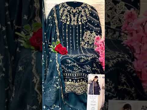 Al_Khushbu Samaira Vol-3 Georgette Wholesale Pakistani Sawlar Suit Catalog – product video thumbnail