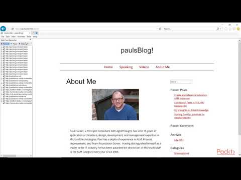 Test Automation Features in TFS Creating and Running a Web Performance Test | packtpub com