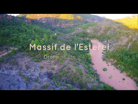 Massif de l'Estérel Drone