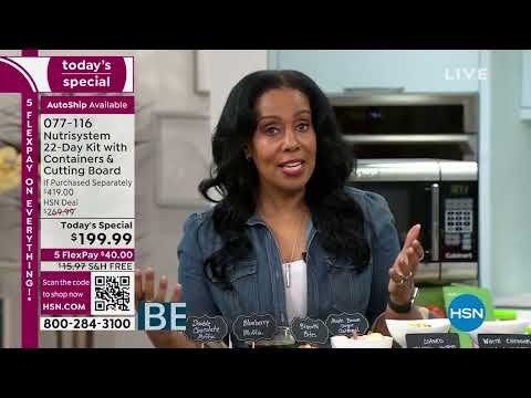 Nutrisystem 22Day Kit with 7ct Shakes, Containers   Cutt...