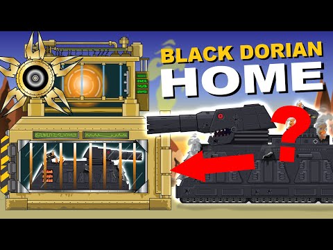 What's in store for Black Dorian at home? - Cartoons about tanks