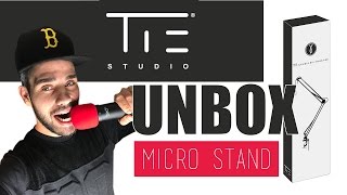 Unboxing | Microphone Stand @ TIE STUDIO (PT) BIRD UM-1