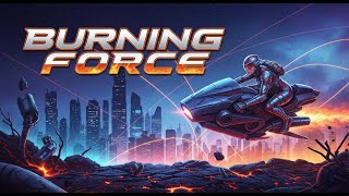 Burning Force - Sega Genesis / Sega Mega Drive (Gameplay)