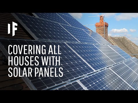 What If All Houses Were Covered With Solar Panels?